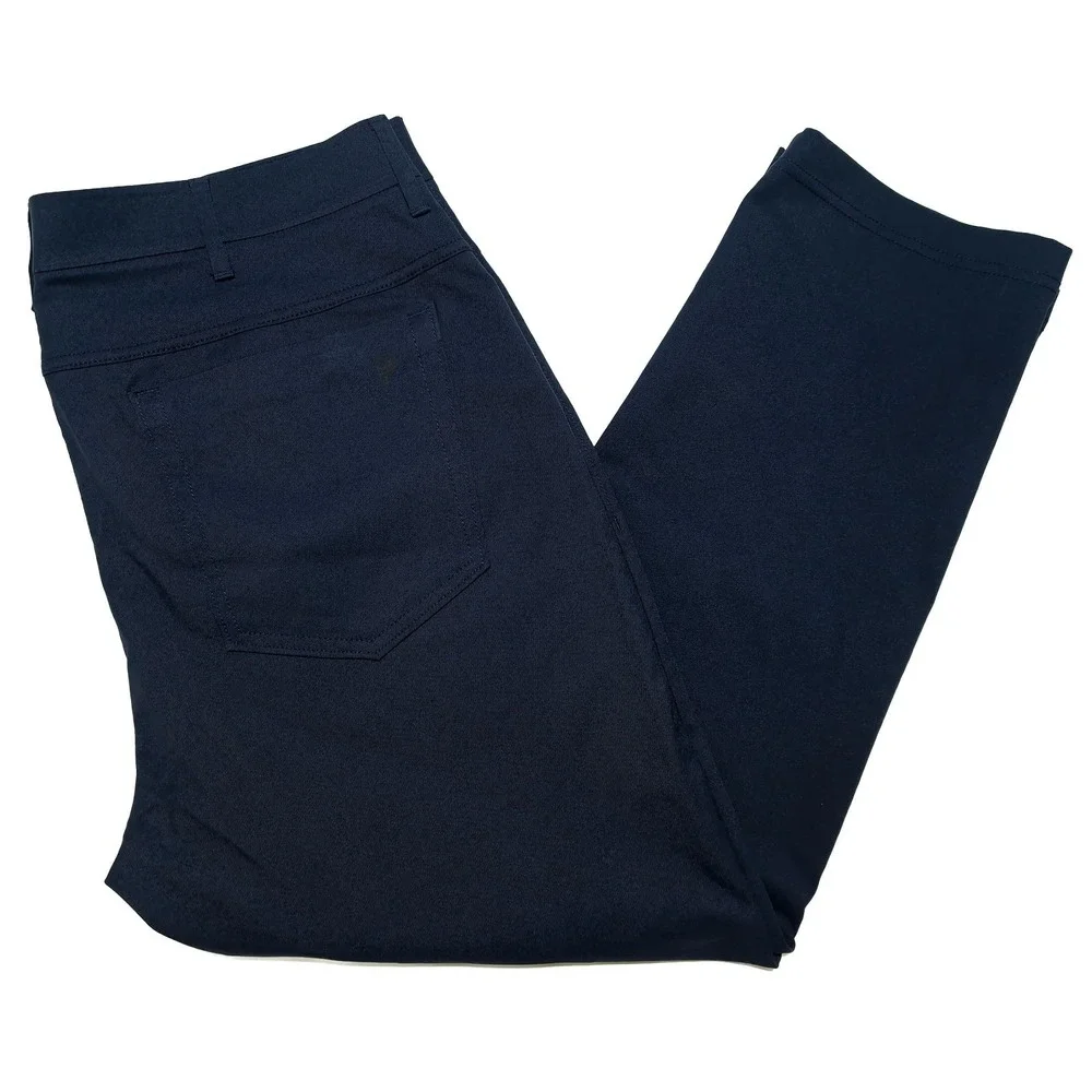 PUBLIC REC Dealmaker 5 Pocket Pants Mens 34 x 28 Navy Blue Excellent Performance
